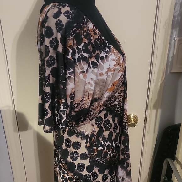 Stylish Animal Print Blouse - Picture 4 of 5